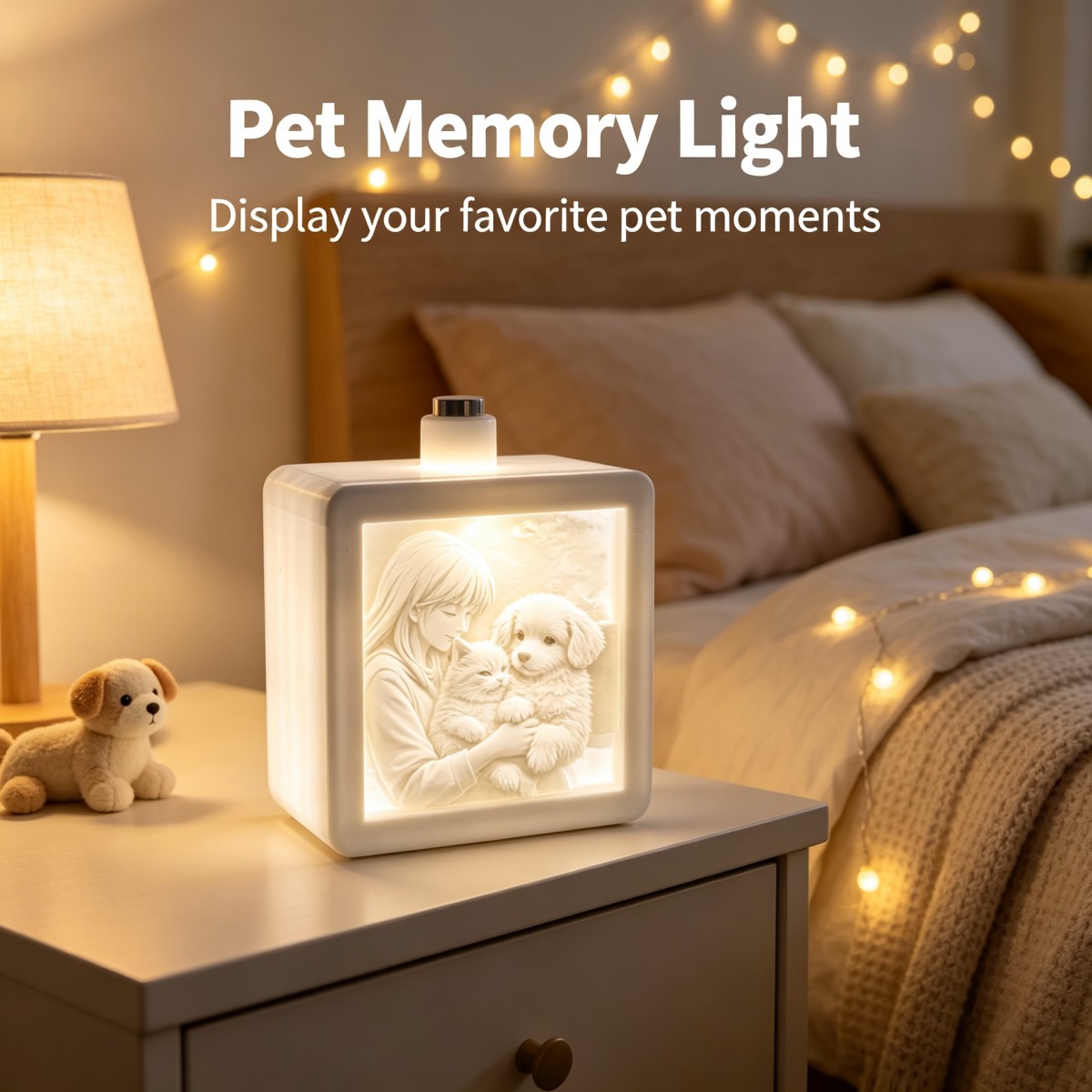 맞춤형 3D 프린팅 사진 릴리프 조각 LED 무드등,  - Lighting Christmas Decor 리뷰 및 가격