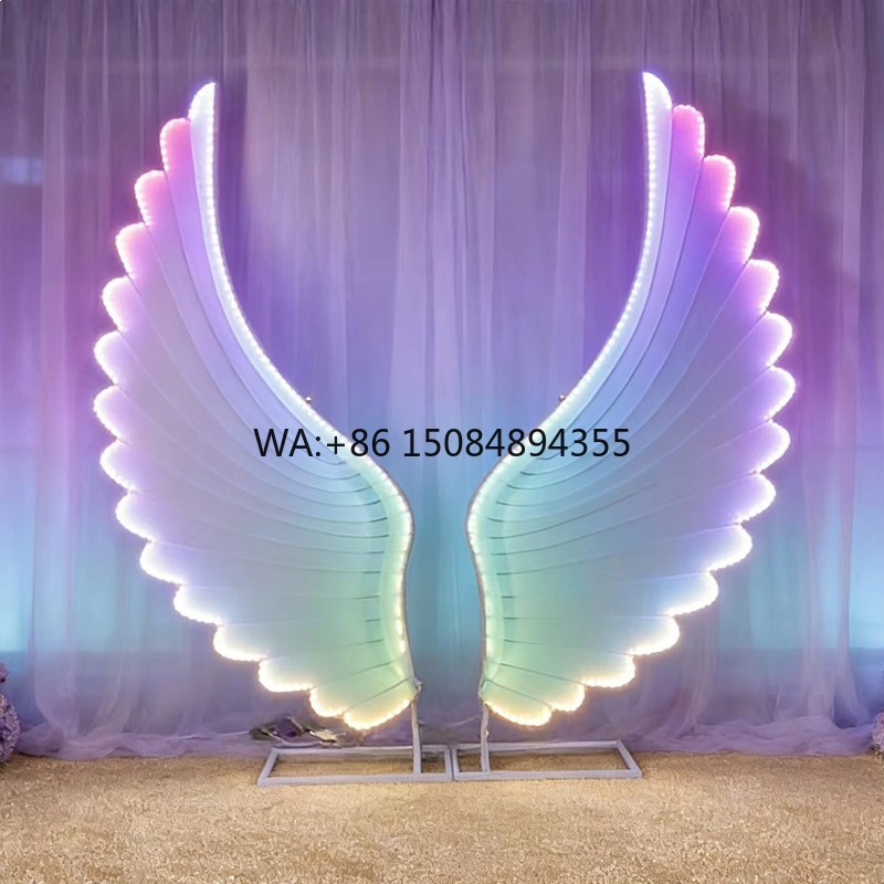 빛나는 천사 날개 조명 소품 컬러 판타지 LED 날개  - Lighting Decoration Ideas 리뷰 및 가격