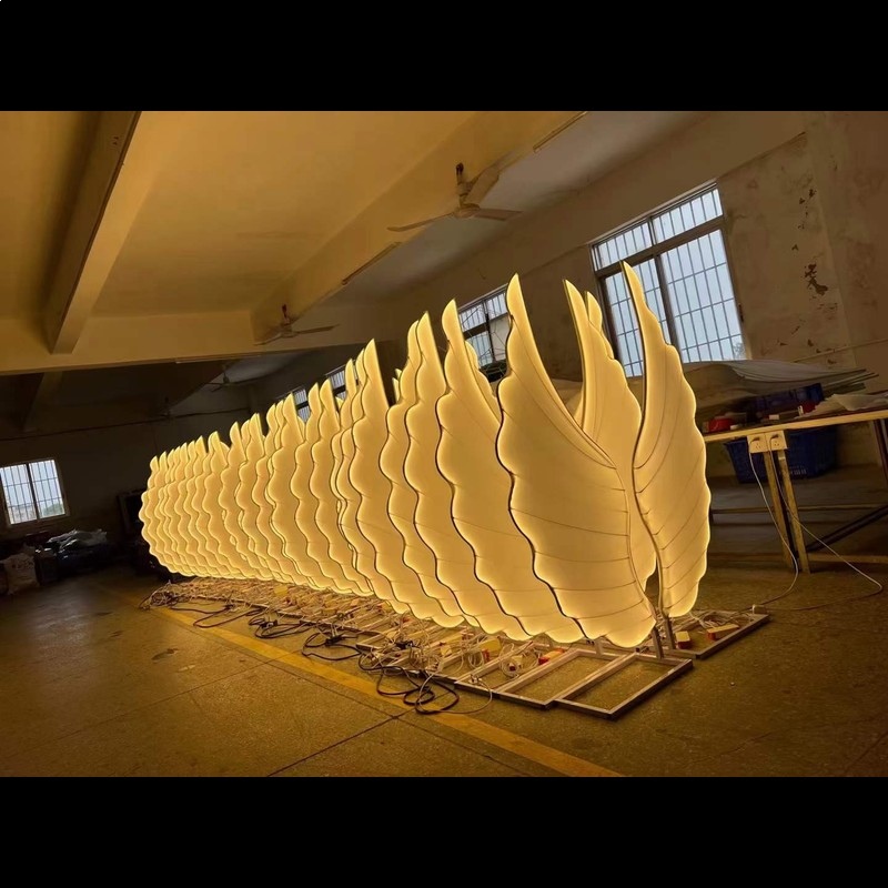 빛나는 천사 날개 조명 소품 컬러 판타지 LED 날개  - Lighting Decoration Ideas 리뷰 및 가격