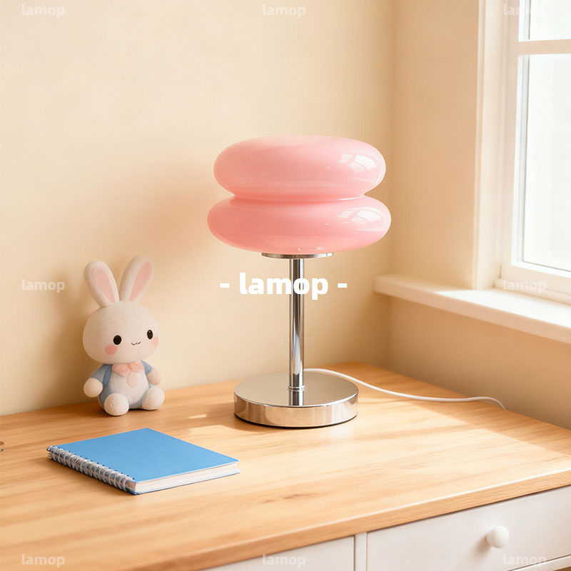 크림 레트로 침대 옆 테이블 램프 미드센추리 덴마크 바 - Lighting Decor Bedroom 리뷰 및 가격