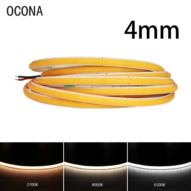 좁은 COB LED 스트립 조명, 자동차 벽 실내 장식 - Lighting Mcqueen Bedroom Decor 리뷰 및 가격