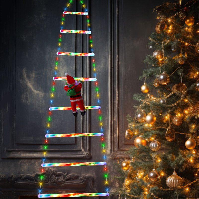 크리스마스 장식 조명 LED 실외 경사형 사다리 실내  - Lighting Christmas Decor 리뷰 및 가격