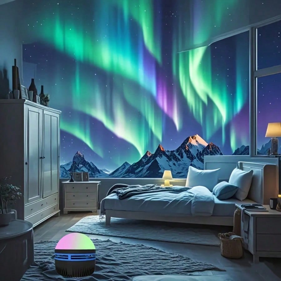 1개입 야간 조명 프로젝터, LED 야간 조명 마법 볼 - Lighting Decoration Ideas 리뷰 및 가격