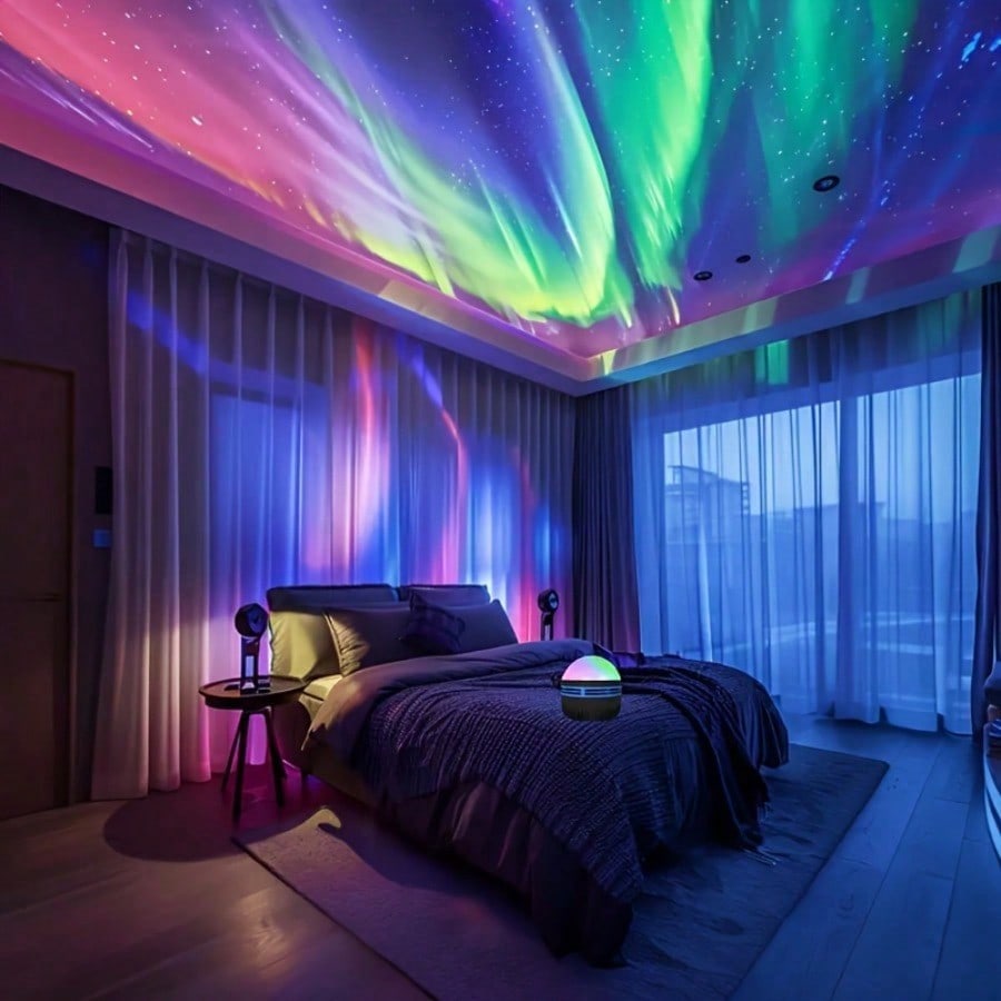 1개입 야간 조명 프로젝터, LED 야간 조명 마법 볼 - Lighting Decoration Ideas 리뷰 및 가격